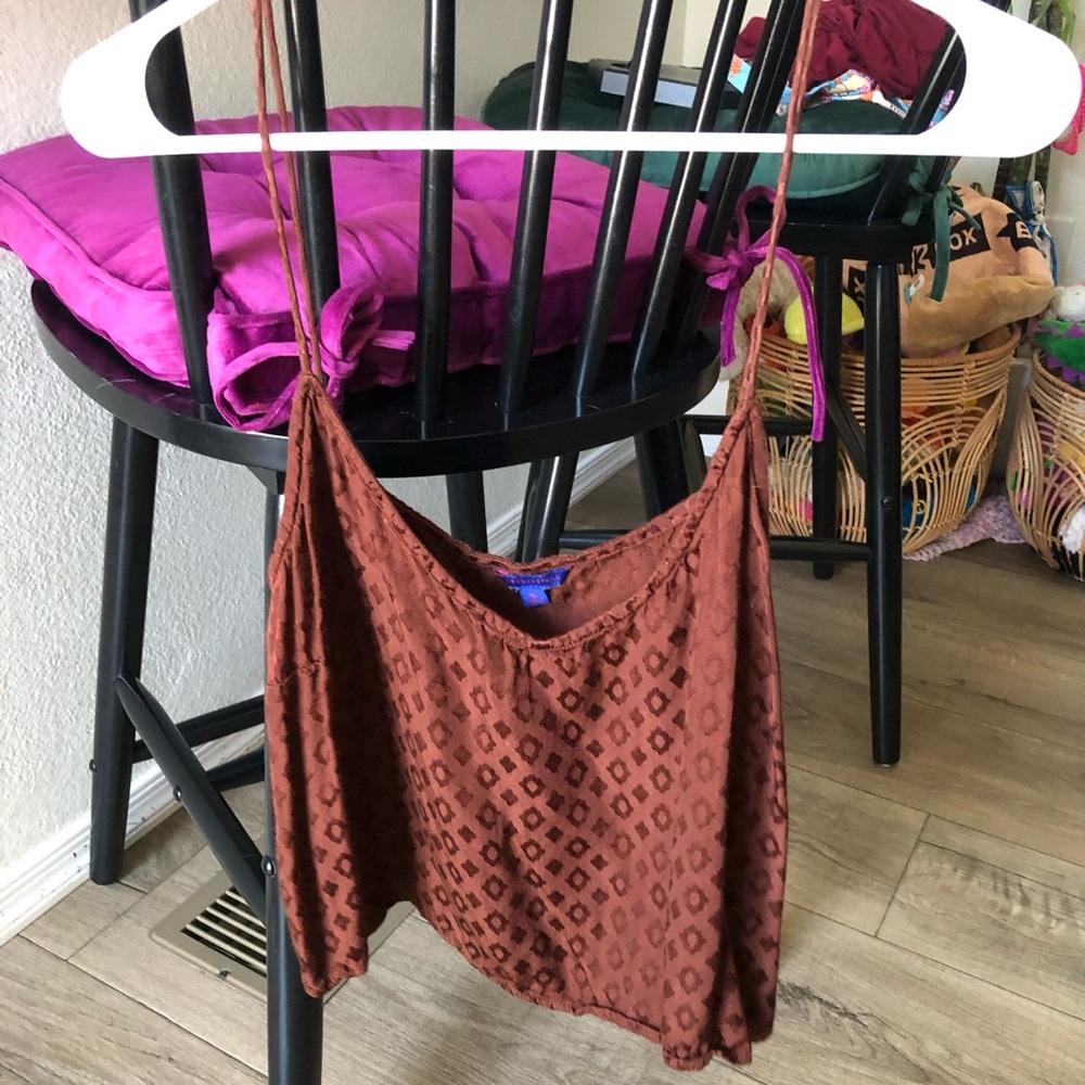Aeropostale burnt brown Camisole Crop Top